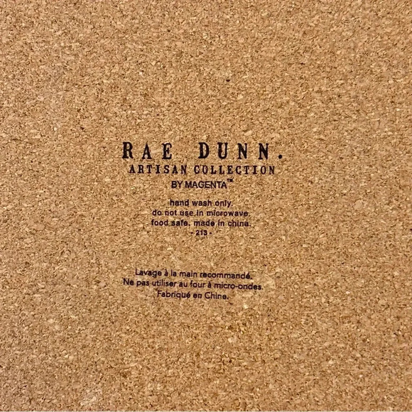 Rae  Dunn| Hello Pumpkin 8” ivory Ceramic Hot Plate/Trivet - Picture 4 of 4